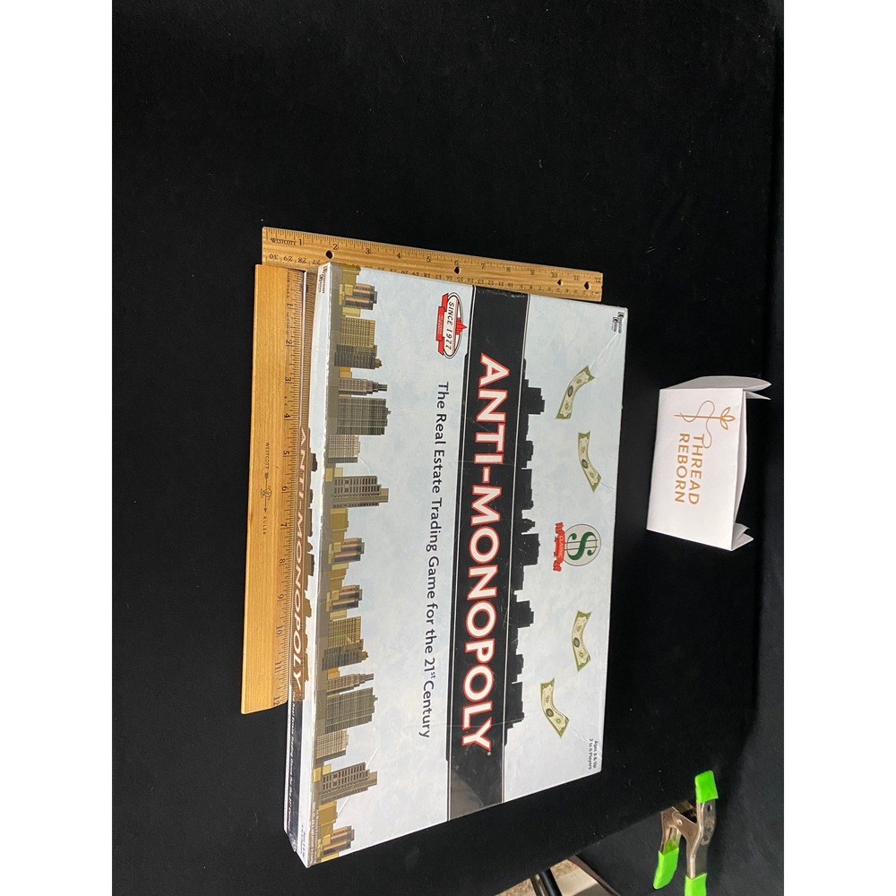 Anti Monopoly Board Game - The Real Estate Trading Game 21st Century